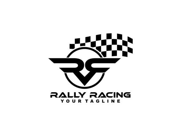 Download Rally Racing Initial RR Logo - Premium Bundle