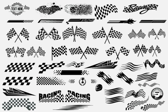 Download Racing Flag SVG, Start Flags, Race PNG - Premium Resources