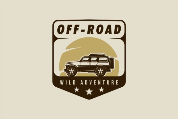 Download Off Road Car Logo Vintage Vector Design - Premium Bundle